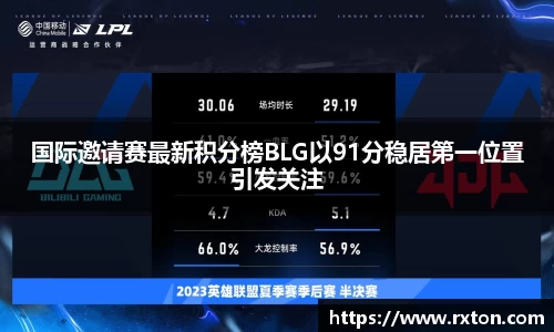 国际邀请赛最新积分榜BLG以91分稳居第一位置引发关注