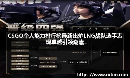 CSGO个人能力排行榜最新出炉LNG战队选手表现卓越引领潮流