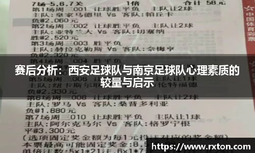 赛后分析：西安足球队与南京足球队心理素质的较量与启示